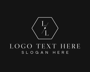 Cafe - Hexagon Luxury Store logo design