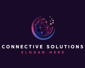 Global Circuit Connection logo design