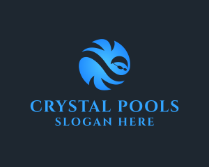 Pool - Swimming Pool Tournament logo design