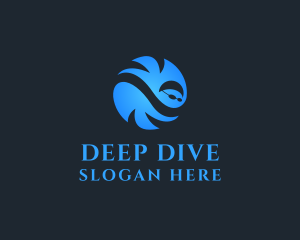 Dive - Swimming Pool Tournament logo design