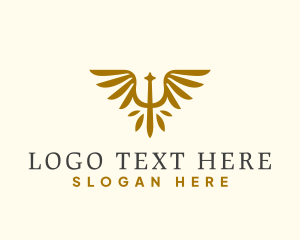 Mental - Psychology Symbol Wings logo design