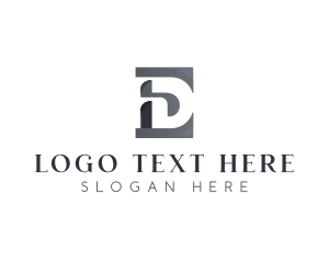 Letter Ed - Elegant Boutique Letter ED logo design