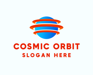 Orbit Globe Planet  logo design