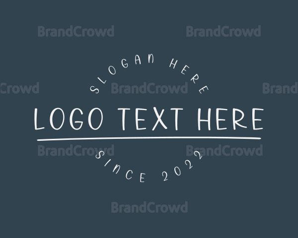 Modern Handwritten Business Logo