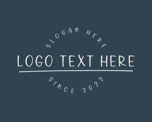 Craft - Modern Handwritten Business logo design