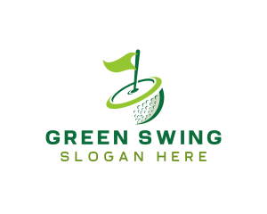 Golf - Golf Ball Tournament logo design