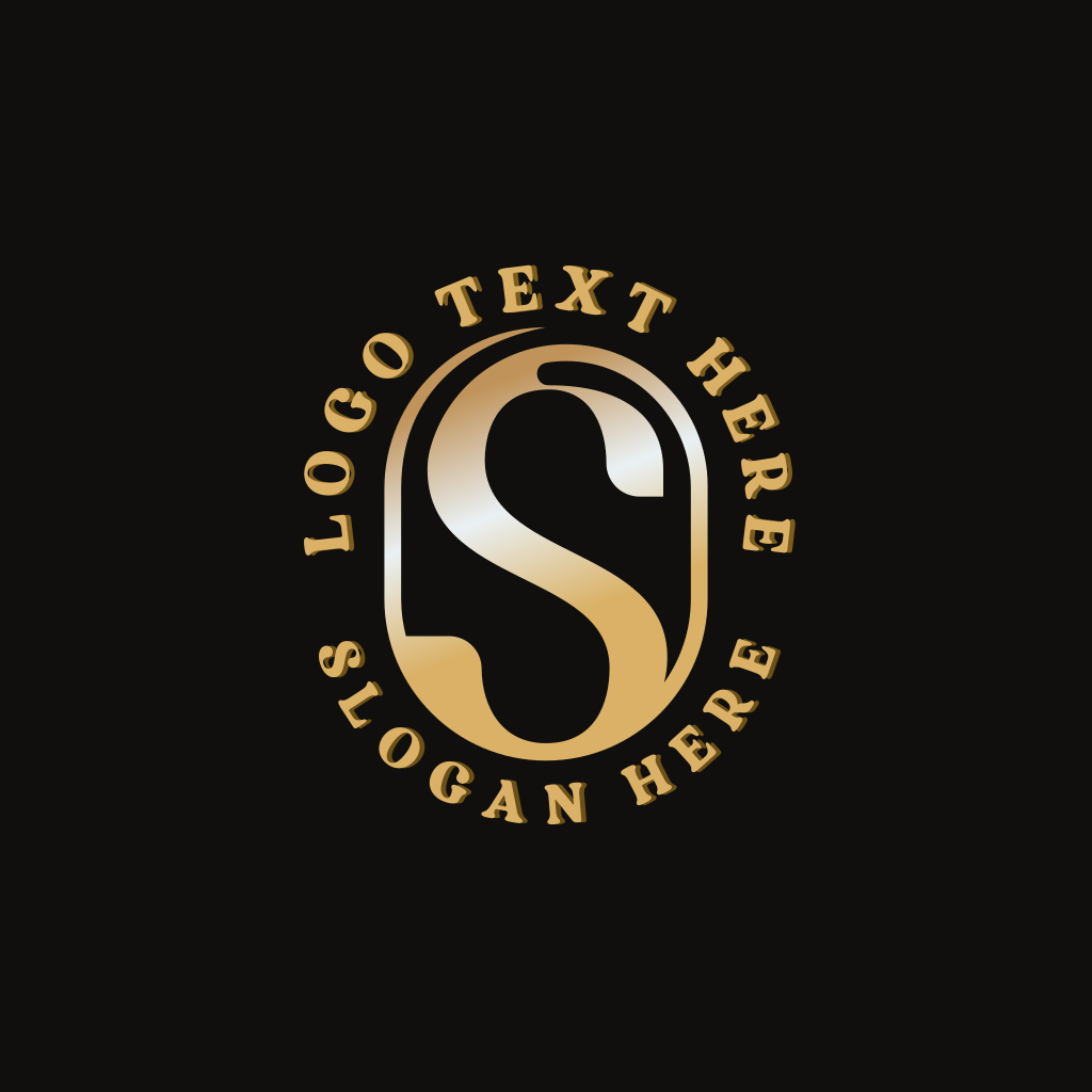 Gold Jewelry Boutique Letter S Logo | BrandCrowd Logo Maker