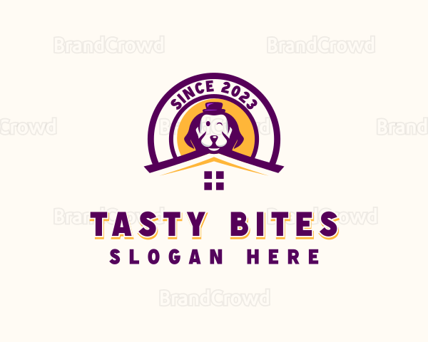 Pet Dog Kennel Logo