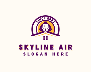 Pet Dog Kennel Logo