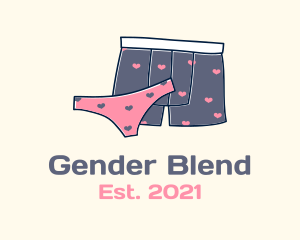 Gender - Mens Womens Underwear logo design