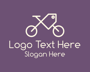 Bicycle Sale Tag Logo