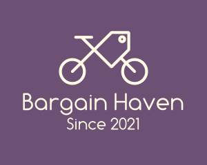 Sale - Bicycle Sale Tag logo design
