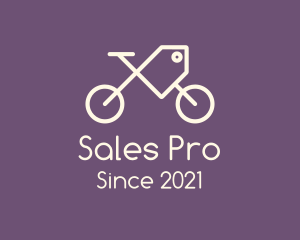 Bicycle Sale Tag logo design