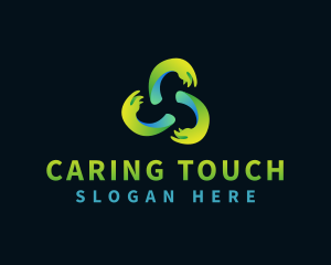 Care - Charity Care Hands logo design