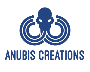 Blue Octopus Startup Business logo design