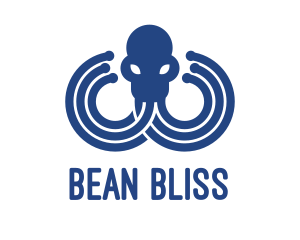 Blue Octopus Startup Business logo design