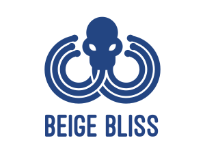 Blue Octopus Startup Business logo design