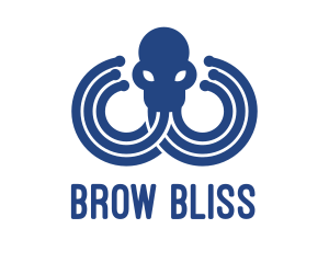 Blue Octopus Startup Business logo design