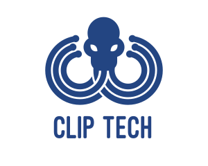 Blue Octopus Startup Business logo design