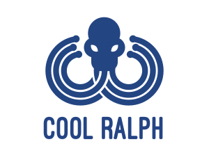 Blue Octopus Startup Business logo design