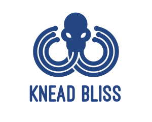 Blue Octopus Startup Business logo design