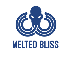 Blue Octopus Startup Business logo design