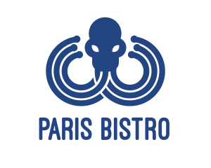 Blue Octopus Startup Business logo design