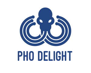 Blue Octopus Startup Business logo design