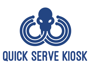 Blue Octopus Startup Business logo design