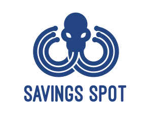 Blue Octopus Startup Business logo design