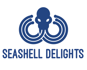 Blue Octopus Startup Business logo design