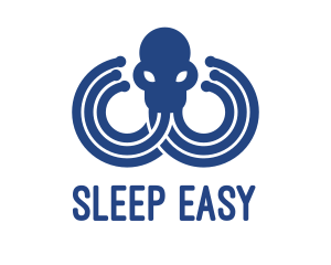 Blue Octopus Startup Business logo design