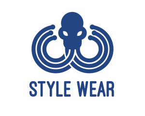 Blue Octopus Startup Business logo design