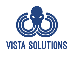 Blue Octopus Startup Business logo design