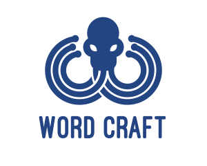 Blue Octopus Startup Business logo design