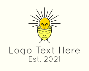 Studying - Creative Mind Idea logo design