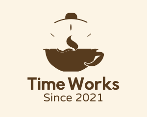 Time - Warm Cup Time logo design