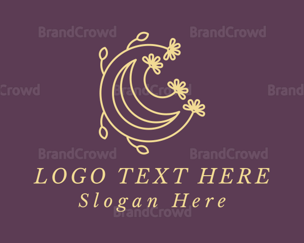 Moon Floral Boutique Logo