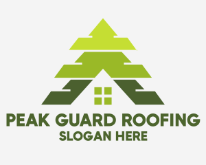 Mountain Peak House logo design