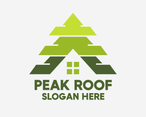 Mountain Peak House logo design