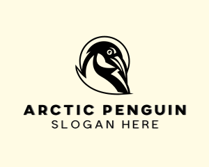 Penguin - Antarctic Wildlife Penguin logo design