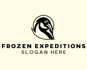 Antarctic - Antarctic Wildlife Penguin logo design
