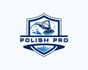 Polish - Polish Buffing Detailer logo design