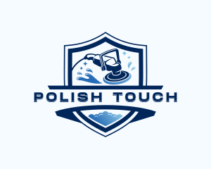 Polish - Polish Buffing Detailer logo design