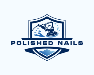 Polish Buffing Detailer logo design