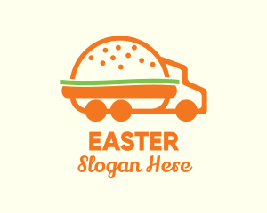 Hamburger - Burger Food Truck logo design