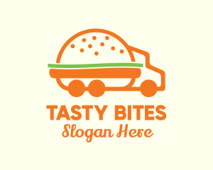 Burger Food Truck logo design