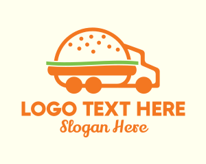 Food - Burger Food Truck logo design