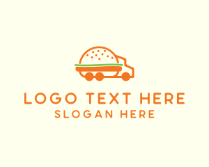 Food - Burger Food Truck logo design