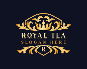 Royal Luxury Crown logo design